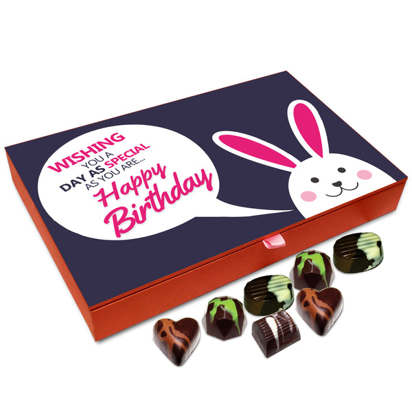 Chocholik Gift Box - Wishing You A Day As Special As Birthday Chocolate Box - 12pc