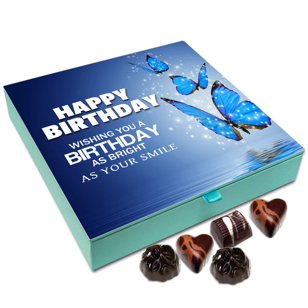 Chocholik Gift Box - Wishing You A Bright Birthday Chocolate Box - 9pc