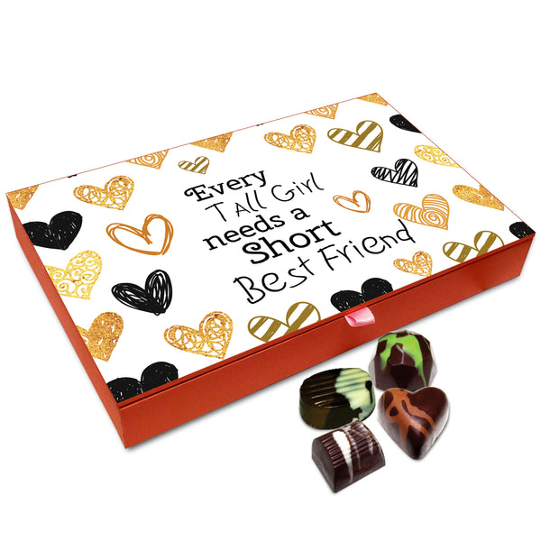 Chocholik Friendship Gift - Our Unique Friendship Combination Chocolate Box for Friends - 12 Pc