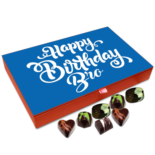 Chocholik Gift Box - Have An Amazing Birthday Brother Chocolate Box - 12pc