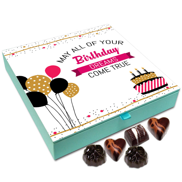 Chocholik Gift Box - May All Your Birthday Dreams Comes True Chocolate Box - 9pc