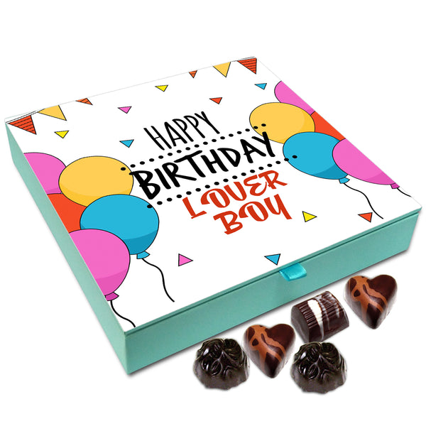 Chocholik Gift Box -Happy Birthday Lover Boy Chocolate Box - 9pc