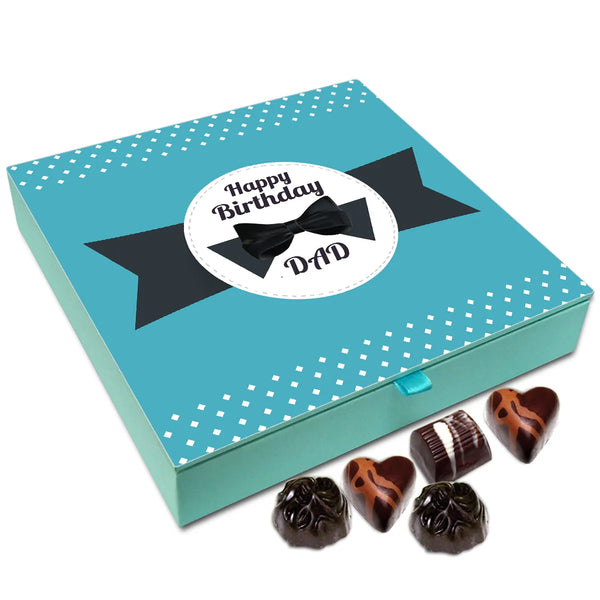 Chocholik Gift Box - Happy Birthday Daddy Chocolate Box - 9pc