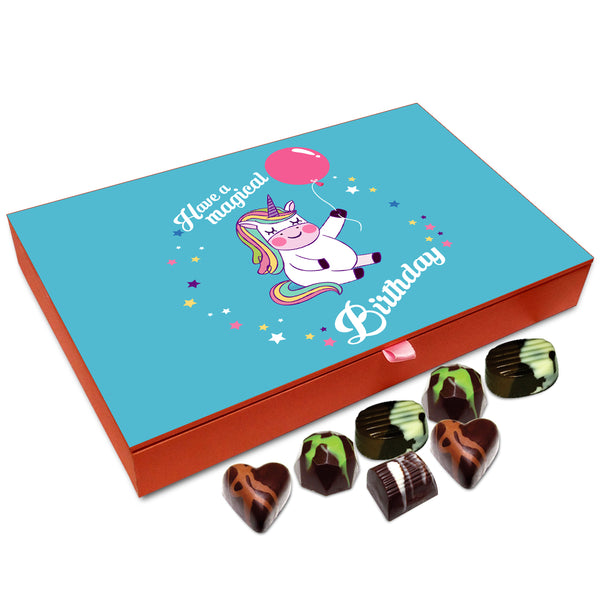 Chocholik Gift Box - Have A Magical Birthday Chocolate Box - 12pc
