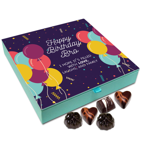 Chocholik Gift Box - Happy Birthday Bro Chocolate Box - 9pc