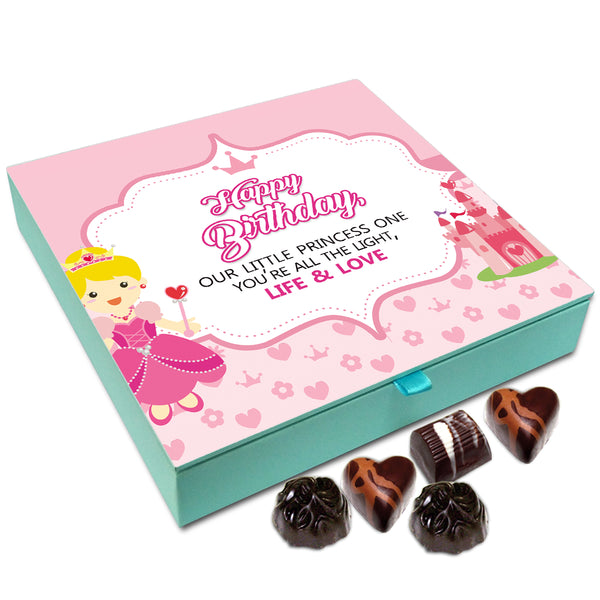 Chocholik Gift Box - Happy Birthday Little Princess Chocolate Box - 9pc
