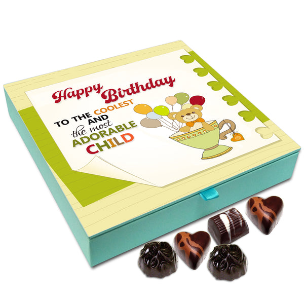 Chocholik Gift Box - Happy Birthday To The Most Adorable Child Chocolate Box - 9pc