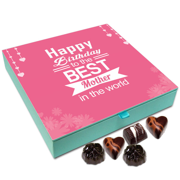 Chocholik Gift Box - Happy Birthday To The Best Mother In The World Chocolate Box - 9pc