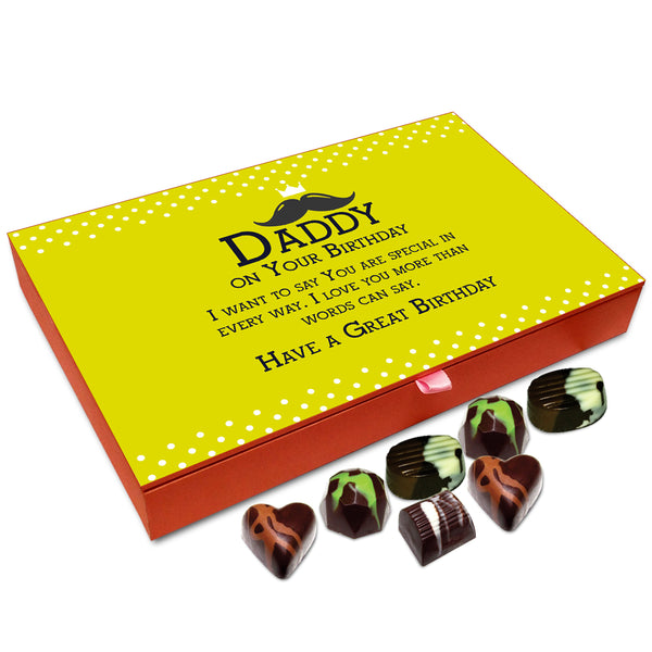 Chocholik Gift Box - Daddy You Are Special Chocolate Box - 12pc