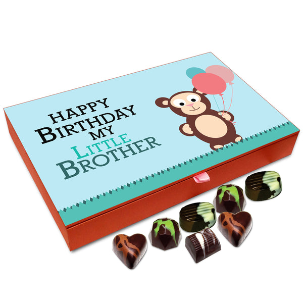 Chocholik Gift Box - Happy Birthday My Little Brother Chocolate Box - 12pc