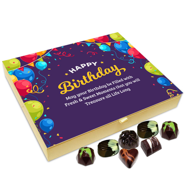 Chocholik Gift Box - May Your Birthday Be Filled With Sweet Memories Chocolate Box - 20pc