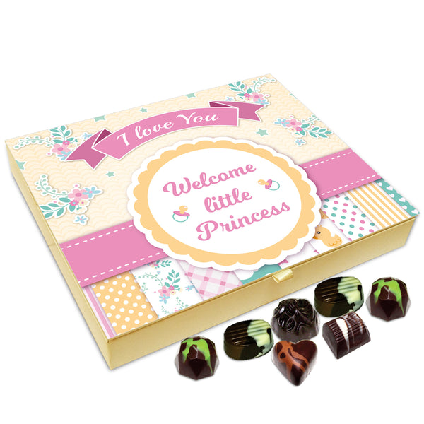 Chocholik Gift Box - Welcome Little Princess Chocolate Box - 20pc