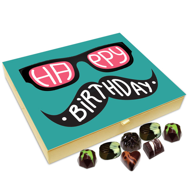 Chocholik Gift Box - Happy Birthday Dad Chocolate Box - 20pc
