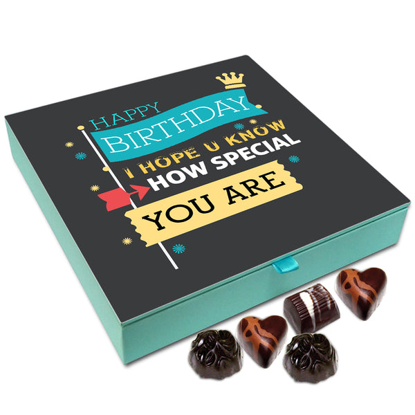 Chocholik Gift Box - Happy Birthday Special Man Chocolate Box - 9pc