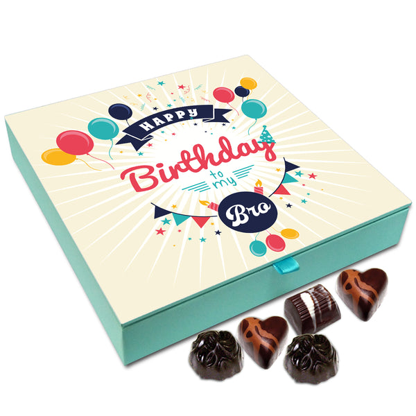 Chocholik Gift Box - Happy Birthday To My Wonderful Bro Chocolate Box - 9pc