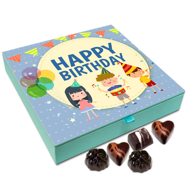 Chocholik Gift Box - Happy Birthday Dear Friends Chocolate Box - 9pc