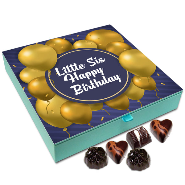 Chocholik Gift Box - Little Sis Happy Birthday Chocolate Box - 9pc
