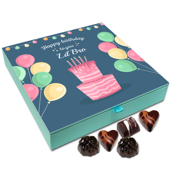Chocholik Gift Box - Happy Birthday To You Little Brother Chocolate Box - 9pc