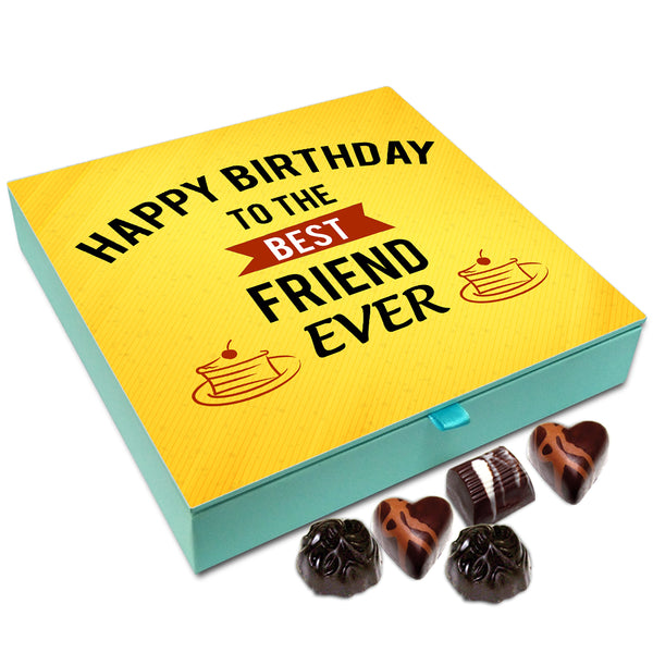Chocholik Gift Box - Happy Birthday To The Best Friend Ever Chocolate Box - 9pc