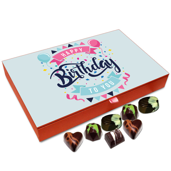 Chocholik Gift Box - Have An Amazing Birthday Chocolate Box - 12pc