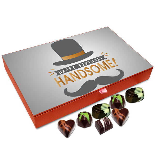 Chocholik Gift Box - A Very Happy Birthday Handsome Chocolate Box - 12pc