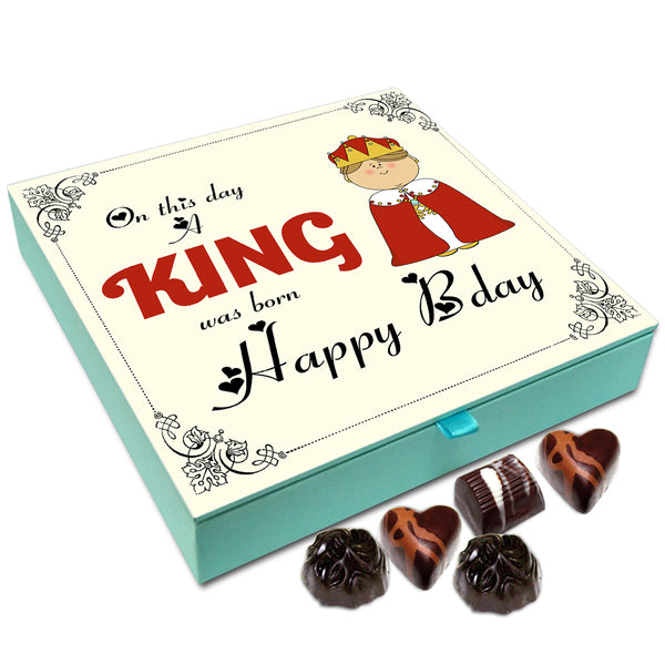 Chocholik Gift Box - On This Day A King Was Born Chocolate Box - 9pc